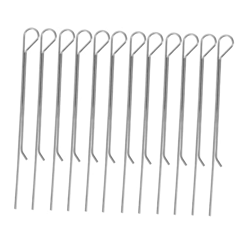 iplusmile 20 Stück Teiliges Dochtzentrierwerkzeug aus Edelstahl Präziser Kerzendochthalter für DIY Kerzenherstellung Stabiler Metall Dochtfixierer für Gleichmäßige Wachsverteilung Geeignet von iplusmile