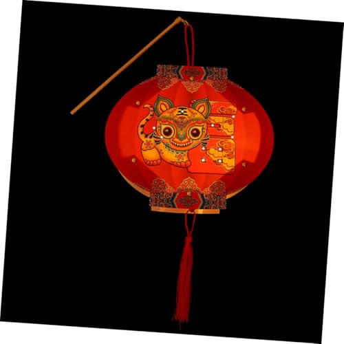 iplusmile 20 Stück Teiliges Rotes Laternen Hängenden Quasten Chinesische Dekoration für Neujahr und Frühlingsfest Festliche Schmuckanhänger für Feierlichkeiten und Geschenke von iplusmile