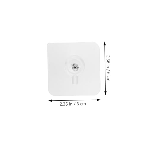iplusmile 20 Stück Teiliges Selbstklebendes Wandhängeset Fester Halt Bohrfreier Wandhalter Transparent für Glatte Oberflächen Wie Wand Tür Fenster Rückstandsfrei Entfernbar Vielseitig von iplusmile