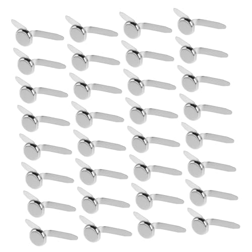 iplusmile 200stücke Brads Zum Basteln Runde Brads Aus Metall Für Leder Dekorative Nieten Befestigungselemente Innenbereich Sofas DIY-projekte von iplusmile