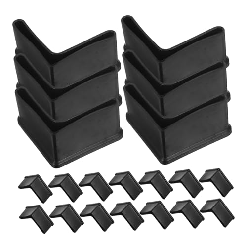 iplusmile 20stücke Förmige -fußschutzkappen Für Möbel Gummifüße Für Stühle Tische Und rutschfeste Möbelbeine Für Optimalen Bodenschutz Triangular Iron Design Für Stabilität von iplusmile