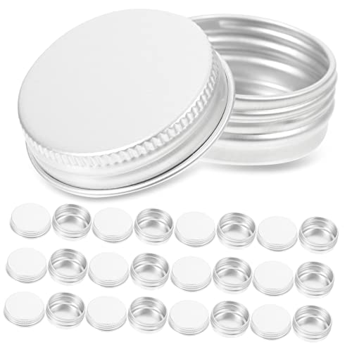 iplusmile 24 Stück Aluminium Dosen Runde Vorratsbehälter mit Schraubverschluss für Kerzen Kosmetik Perlen und Bastelprojekte Praktisch für Reisen und DIY iplusmile 24 Stück Aluminium Dosen Runde Vorratsbehälter mit Schraubverschluss für Kerzen Kosmetik Perlen und Bastelprojekte Praktisch für Reisen und DIY von iplusmile
