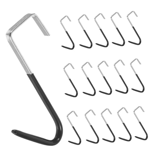 iplusmile 25 Stück Teiliges Über-schrank-türhaken Schadenfreie Selbstklebende Küchen Badezimmerhaken Vielseitig für Glatte Oberflächen Einfache Montage ohne Bohren Schwarzer Organizer für von iplusmile