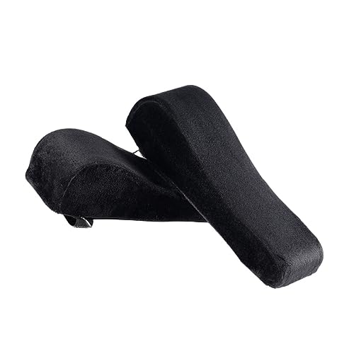iplusmile 2Stücke Ellbogenkissen für Armlehnen Memory Foam Atmungsaktive Polyesterbezüge Passend für Bürostühle rutschfest und Hautfreundlich für Büro und Zuhause von iplusmile