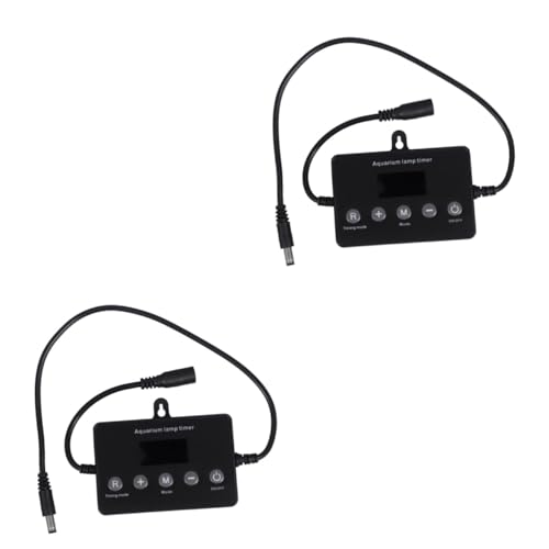 iplusmile 2St LED-Dimmer-Controller Aquarium-LED-Dimmer Aquarium Beleuchtung Dimmer Dimmer-Controller für Aquarien Timing-Dimmer LED-Controller für Aquarien Controller für Aquarien-LED Timer von iplusmile