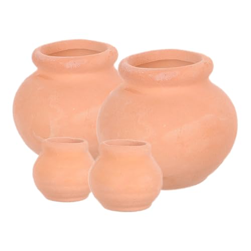 iplusmile 4 Stück Mini-blumentopf Süße Blumentöpfe Mini-sukkulentöpfe Blumentopf Saftiges Handwerk Kleine Saftige Töpfe Süße Tischdekoration Saftige Töpfe Blumentopf Keramik Schokolade von iplusmile