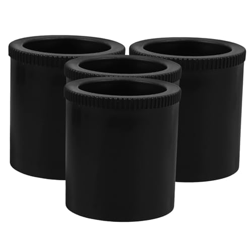 iplusmile 4 Stück Möbelbein Sofabeine tauschen Couchtischbeine Couchbeine tauschen Ersatz-Couchbeine Ersatz-Sofabeine universelle couchbeine Couch Beine Couch füße Sofa -Beine Abs Schwarz von iplusmile