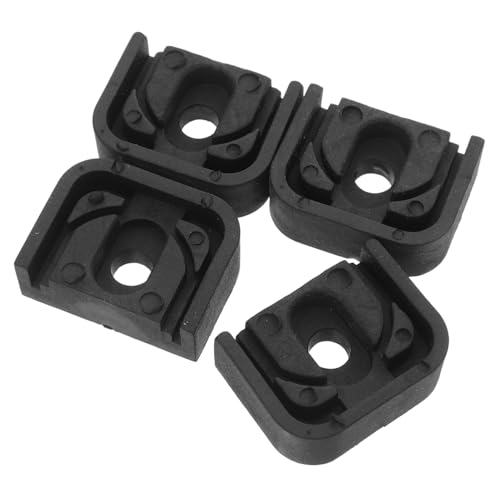 iplusmile 4 Stück Teiliges Vibrations Pads für Klimaanlagen Schwingungsdämpfer zur Geräuschreduzierung Robuste Gummiauflage für Außengeräte Installieren und Langlebig von iplusmile