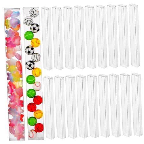 iplusmile 45 Stück Teiliges Pet Transparente Kleine Aufbewahrungsboxen Robust Bruchsicher Vielseitig für Süßigkeiten Schmuck Geschenkverpackung Hochzeit Candy Box von iplusmile