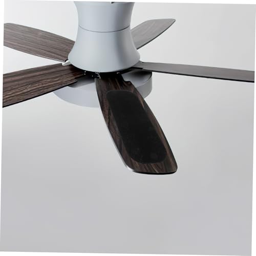 iplusmile 5 Stück Teiliges Deckenventilator Filterpad Selbstklebend für Ventilatorflügel Geruchsneutral Wiederverwendbar zur Luftreinigung und Staubreduzierung im Wohn und Bürobereich von iplusmile