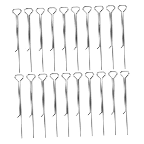 iplusmile 50stücke Metall Dochtzentrierwerkzeuge Aus Edelstahl Für DIY-kerzenherstellung Dochtfixierer Zur Zentrierten Platzierung von iplusmile