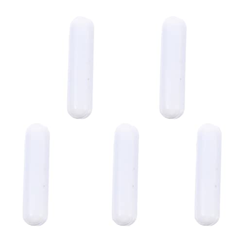 iplusmile 5st Rührstab Labor-rührstäbchen Magnetstab Für Rührer Rührmixer Magnetische Rührplatte Rührstäbchenchemie Rührstäbe Rührplattenstange Laborrührer Ptfe Kaffee Weiß Spinnrute von iplusmile