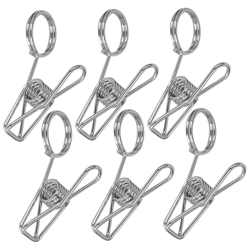 iplusmile 6 Stück Doppelseitige Metall Foto und Memo Clips Silberfarbene Tischkartenhalter Flexibel Verschiebbar für Bilder Notizen Namenskarten und Büroorganisation iplusmile 6 Stück Doppelseitige Metall Foto und Memo Clips Silberfarbene Tischkartenhalter Flexibel Verschiebbar für Bilder Notizen Namenskarten und Büroorganisation von iplusmile