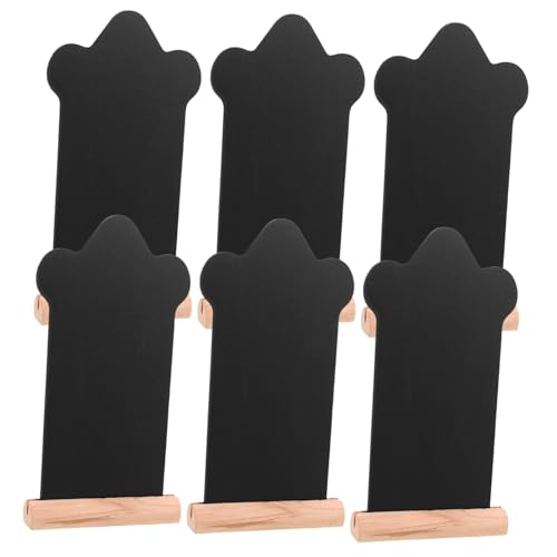 iplusmile 6 Stück Kleine Doppelseitige Holz Kreidetafeln mit Standfuß Tragbare Mini für Buffets Partys Hochzeiten Restaurant und Heimdekorationen iplusmile 6 Stück Kleine Doppelseitige Holz Kreidetafeln mit Standfuß Tragbare Mini für Buffets Partys Hochzeiten Restaurant und Heimdekorationen von iplusmile