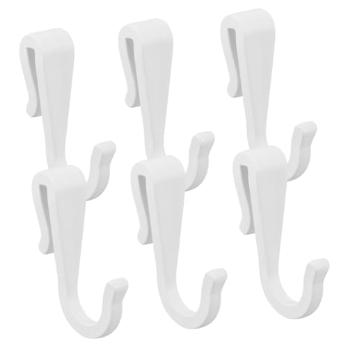 iplusmile 6 Stück Robuste Kunststoff S Haken für Wand Platzsparende Aufhänger für Küche Badezimmer und Wohnzimmer Multifunktionale Haken für Taschen Kleidung und Körbe Weiß iplusmile 6 Stück Robuste Kunststoff S Haken für Wand Platzsparende Aufhänger für Küche Badezimmer und Wohnzimmer Multifunktionale Haken für Taschen Kleidung und Körbe Weiß von iplusmile