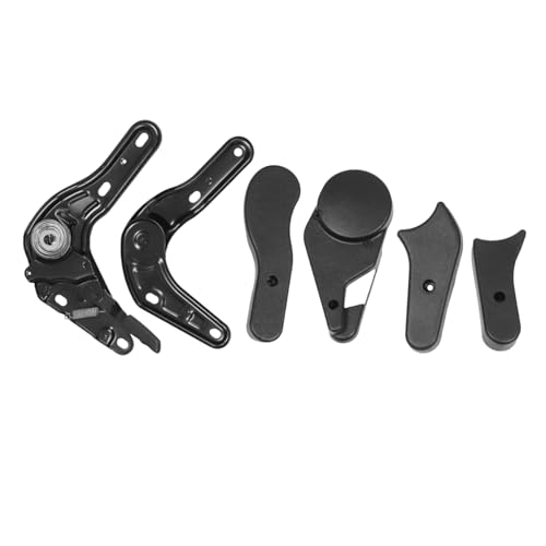 iplusmile 6 Stück Teiliges E Sport Stuhl Versteller Multi Winkel Einsteller Ersatzteile Schwarz Einfache Montage Langlebig Geeignet für Gaming Stühle und Bürostühle Feuchtigkeitsbeständig von iplusmile