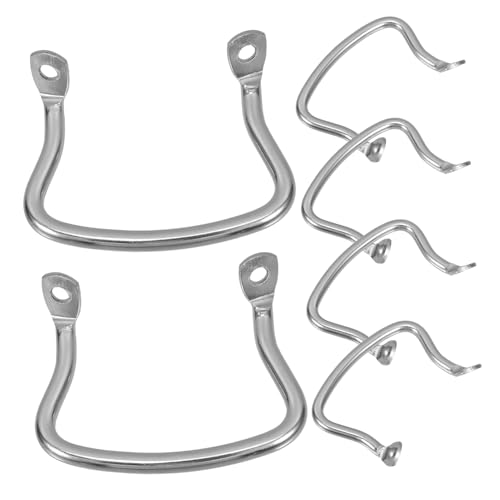 iplusmile 6 Stück Teiliges Edelstahl Topfgriffe Hitzebeständig Abnehmbar Seitlich Kompatibel für Einzelgriff Töpfe Küchenzubehör Praktische Ersatzgriffe iplusmile 6 Stück Teiliges Edelstahl Topfgriffe Hitzebeständig Abnehmbar Seitlich Kompatibel für Einzelgriff Töpfe Küchenzubehör Praktische Ersatzgriffe von iplusmile
