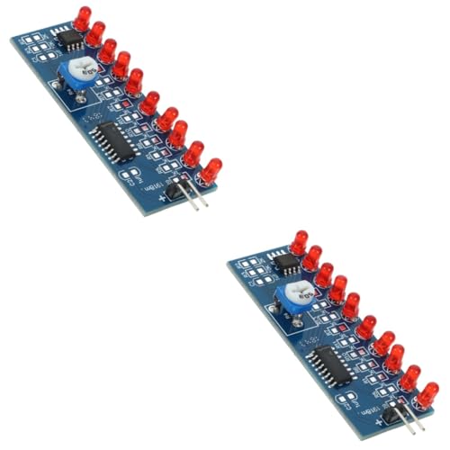 iplusmile 8 Sätze Fließendes Wasserlampen Set LED Licht Aufbau LED Arbeitslicht Tauchtaschenlampe Taschenlampe Wiederaufladbar Rahmen Lötwerkzeuge LED Scheinwerferstreifen Docht von iplusmile