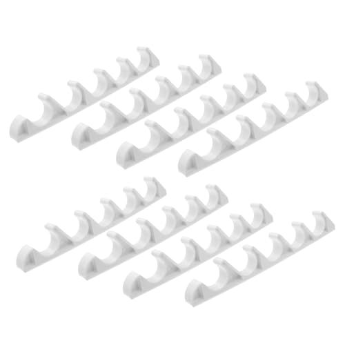 iplusmile 8 Stück Teiliges Nylon Klappstuhl Verstellbügel mit Neigungsverstellung Stabile Verbindungsklammern für Camping Garten Balkon Liegestühle Leichter Outdoor Ersatzteilhalter von iplusmile