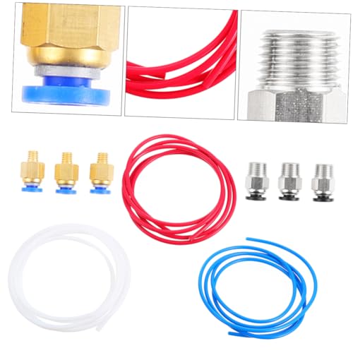 iplusmile 9 Stück Drucker Zubehörset Teile Ptfe Schlauch und Pneumatische Fittings Schlauch Adapter Hochwertige Korrosionsbeständige Komponenten für Effizientes Drucken iplusmile 9 Stück Drucker Zubehörset Teile Ptfe Schlauch und Pneumatische Fittings Schlauch Adapter Hochwertige Korrosionsbeständige Komponenten für Effizientes Drucken von iplusmile