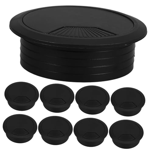iplusmile 9 Stück Schreibtischlochstopfen Schreibtischösen Arbeitsplattendurchführung Schreibtischkabeldurchführungen Abs Black iplusmile 9 Stück Schreibtischlochstopfen Schreibtischösen Arbeitsplattendurchführung Schreibtischkabeldurchführungen Abs Black von iplusmile