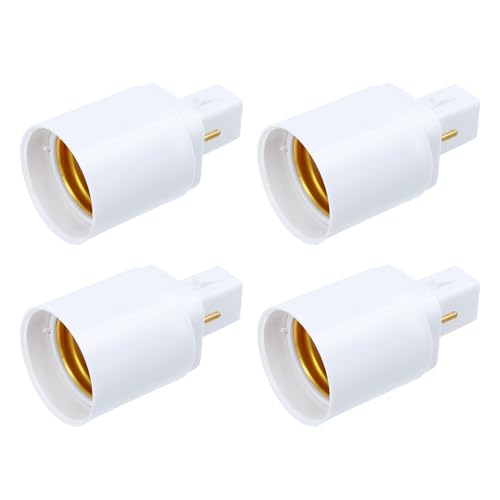 iplusmile Adapter G24 Auf E27 G24D zu E27- Sockeladapter: 4Pcs 2Pin E27 Licht Bone Bone Base- Konverter Standard- Mittlere Hitzebest?ndige Lampenhalter- Halterung Adapter 100-230V Lampenadapter iplusmile Adapter G24 Auf E27 G24D zu E27- Sockeladapter: 4Pcs 2Pin E27 Licht Bone Bone Base- Konverter Standard- Mittlere Hitzebest?ndige Lampenhalter- Halterung Adapter 100-230V Lampenadapter von iplusmile