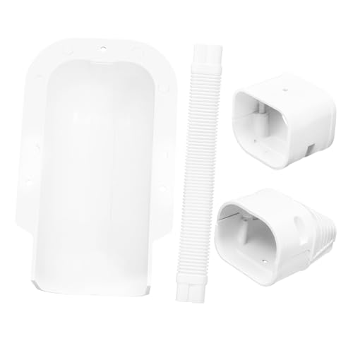 iplusmile Air Conditioner Line Set Cover Teiliges Kunststoffschutzset für Außenrohre Leicht Installieren Robust und Vielseitig für Klimaanlagen Zubehör von iplusmile