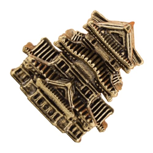 iplusmile Alte Baudekorationen Wohnungsbauzubehör Ornamente Für Wohnzimmer Modern Dekorative Desktop-Ornamente Miniatur-pavillon-Figur Messing Golden iplusmile Alte Baudekorationen Wohnungsbauzubehör Ornamente Für Wohnzimmer Modern Dekorative Desktop-Ornamente Miniatur-pavillon-Figur Messing Golden von iplusmile