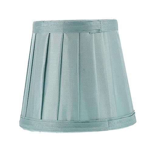 iplusmile Barrel Lampenschirm aus Stoff Europäischer Stil Klammerbares Design Vielseitig Einsetzbar für Deckenlampen Wandleuchten und Nachttischlampen Stilvoller Lampenschirm Mediterranem von iplusmile
