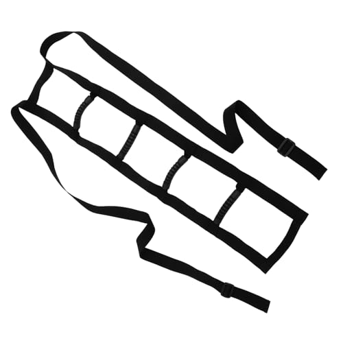 iplusmile Bettleiter mit Gepolsterten Handgriffen Fach Haltegriffe Strap Rope Ladder Betthilfe zum Hochziehen Sit Up Assist für Senioren Ältere Menschen Verletzte Genesung von iplusmile