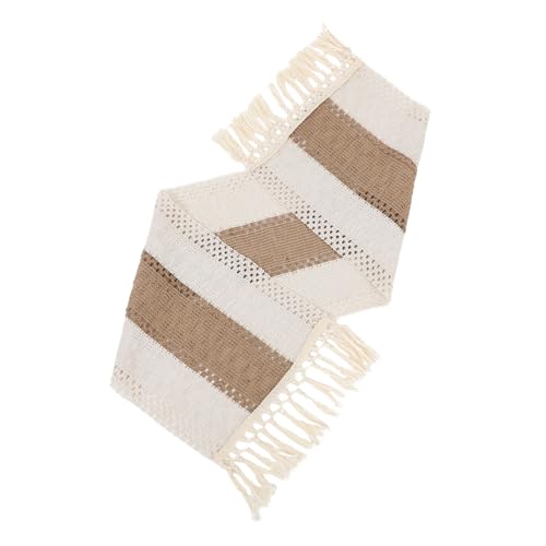 iplusmile Boho-Macrame Tischläufer Mit Quasten Elegante Tischdeko Für Hochzeit Und Feste Stilvolle Tischdecke Für Esszimmer Und Wohnzimmer von iplusmile