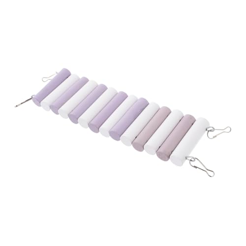 iplusmile Chinchilla Hängebrücke Haustier Hängebrücke Leiter Hamster Hamster Hängebrücke Hamsterkäfig Zubehör Violett Holz von iplusmile