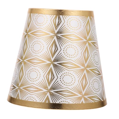 iplusmile Cloth Lampshade aus Hochwertigem Stoff und Stabiler Lampenschirm für Decken und Wandleuchten Einfache Montage Stilvolles Design zur Wohnraumdekoration Vielseitig für Wohnzimmer von iplusmile