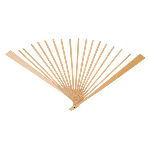 iplusmile Bambus Faltfächerrahmen Für DIY Bastelprojekte Robuster Handfächer Rahmen Fan Material Für Kreative Gestaltung Für Geschenke Und Bastelarbeiten von iplusmile