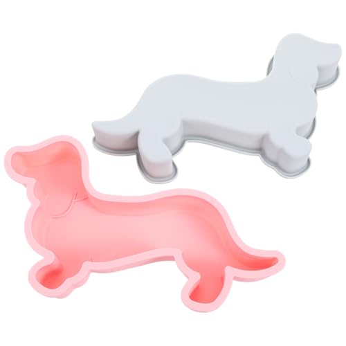 iplusmile Dackel Kuchenform: 2 Stück silikon Dackel kuchenform Hunde-Geburtstagskuchenform Silikon-Backform Für Kuchen Muffin Laib Brot Toast Mousse Scone iplusmile Dackel Kuchenform: 2 Stück silikon Dackel kuchenform Hunde-Geburtstagskuchenform Silikon-Backform Für Kuchen Muffin Laib Brot Toast Mousse Scone von iplusmile