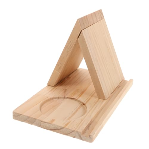 iplusmile Dreieckiger Holz buchständer Robustes Lese regal Platzsparend Modernes Minimalistisches Design für Bücher und Dekoration Wohnzimmer Büro iplusmile Dreieckiger Holz buchständer Robustes Lese regal Platzsparend Modernes Minimalistisches Design für Bücher und Dekoration Wohnzimmer Büro von iplusmile