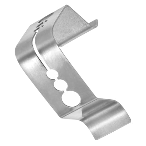 iplusmile Edelstahl Grillthermometer Halter Multiloch Clip Für Temperaturfühler Hochtemperaturbeständig Präzise Temperaturmessung Für Grill Öfen von iplusmile
