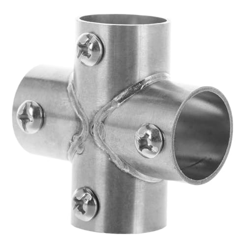 iplusmile Edelstahl Rohrverbinder Außendurchmesser Stabile Verstellbare Langlebige Verbindungselemente für Rohrkonstruktionen Marinegeeignet Robust und Sicher für Industrie und von iplusmile