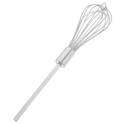 iplusmile Edelstahl Rührstab Ersatz für Handmixer Verstärkter und Verlängerter Schneebesenaufsatz Robuster Mixer Zubehör für Effizientes Backen und Kochen Langlebig und Wiederverwendbar von iplusmile