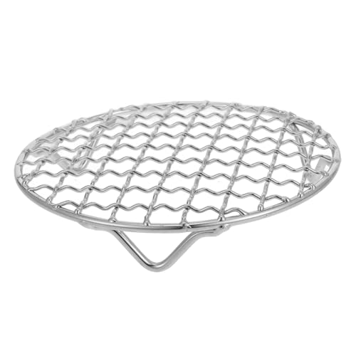 iplusmile Edelstahl Rundes Grillrost mit Füßen Feines Maschennetz Passend für Elektro keramikherde und Heißluftfritteusen Robust und Langlebig zum Backen Dämpfen und Grillen iplusmile Edelstahl Rundes Grillrost mit Füßen Feines Maschennetz Passend für Elektro keramikherde und Heißluftfritteusen Robust und Langlebig zum Backen Dämpfen und Grillen von iplusmile