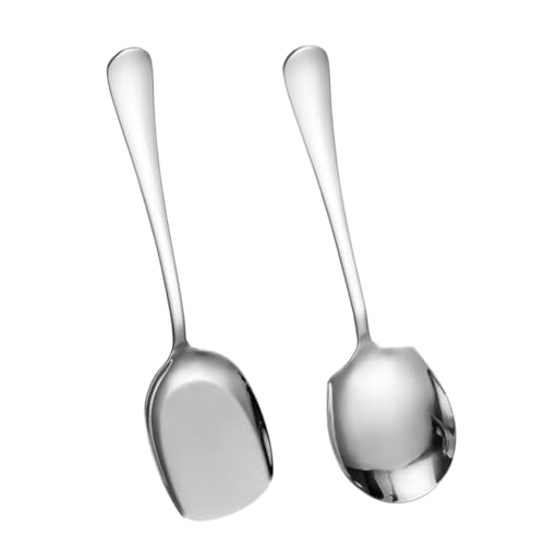 iplusmile Edelstahl Servierlöffel Teilig Dickwandig Langstielig für Buffet und Haushalt Hitzebeständig Komfortabel Vielseitig für Suppen Reis und Speisen Spülmaschinenfest Robust und iplusmile Edelstahl Servierlöffel Teilig Dickwandig Langstielig für Buffet und Haushalt Hitzebeständig Komfortabel Vielseitig für Suppen Reis und Speisen Spülmaschinenfest Robust und von iplusmile