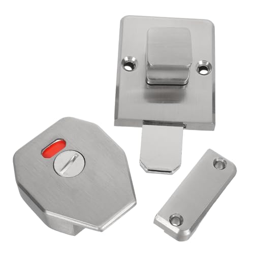 iplusmile Edelstahl Türschloss mit Anzeige für Öffentliche Toiletten Rostfreier Bolzenverschluss Einfache Montage Langlebiger Privacy Latch für Badezimmer und Umkleidekabinen mit Belegt Frei iplusmile Edelstahl Türschloss mit Anzeige für Öffentliche Toiletten Rostfreier Bolzenverschluss Einfache Montage Langlebiger Privacy Latch für Badezimmer und Umkleidekabinen mit Belegt Frei von iplusmile