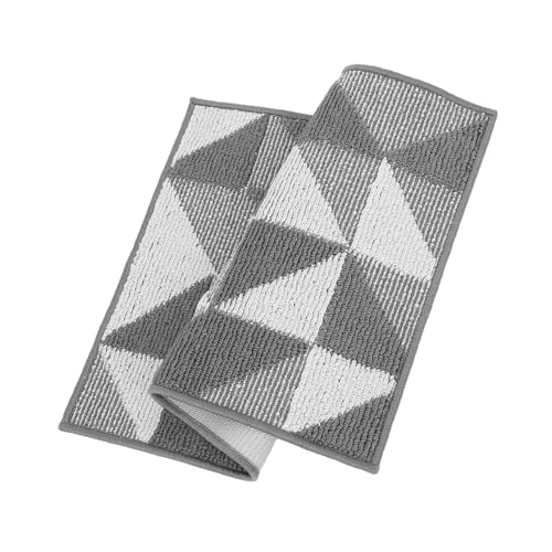 iplusmile Eingangsteppich Strapazierfähigem Material Geometrisches Design Waschbar für Eingangsbereich Hält Feuchtigkeit und Schmutz Fern von iplusmile