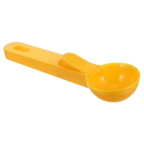 iplusmile Eisportionierer Joghurtschaufel Melonenschöpfer Wassermelonen-Werkzeug kleiner Kugelausstecher für Melonen Eiscreme Wassermelonenschaufel Keksschaufel Obstschaufel pp Gelb von iplusmile