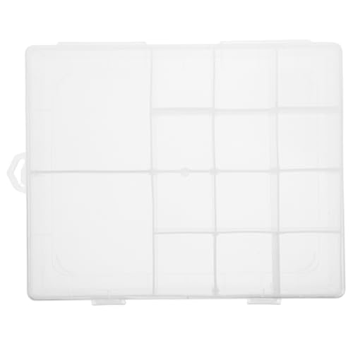 iplusmile Fächer Kunststoffbox mit Deckel Transparente Aufbewahrungsbox mit Trennern Tragbarer Organizer für Schmuck Perlen Werkzeuge und Kleinteile Vielseitig Einsetzbar für Zuhause und iplusmile Fächer Kunststoffbox mit Deckel Transparente Aufbewahrungsbox mit Trennern Tragbarer Organizer für Schmuck Perlen Werkzeuge und Kleinteile Vielseitig Einsetzbar für Zuhause und von iplusmile