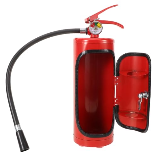 iplusmile Feuerlöscherförmiger Weinhalter aus Robustem und Eleganter Weincontainer für Flaschenaufbewahrung für Zuhause für Partys und Festtage von iplusmile