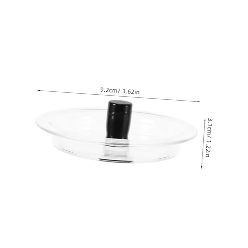 iplusmile Glas Teekannendeckel Ersatzdeckel Transparent Robust Aromaschutz Einfach zu Reinigen Für Teeliebhaber Zubereitung Loser Tees Passend für Glas Teekannen iplusmile Glas Teekannendeckel Ersatzdeckel Transparent Robust Aromaschutz Einfach zu Reinigen Für Teeliebhaber Zubereitung Loser Tees Passend für Glas Teekannen von iplusmile