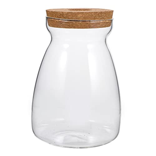 iplusmile Großes Terrarium mit Lochdeckel Hydroponischer Pflanzenbehälter für Sukkulenten und Ökosysteme Stabiles Design für Moderne Innenraumbegrünung iplusmile Großes Terrarium mit Lochdeckel Hydroponischer Pflanzenbehälter für Sukkulenten und Ökosysteme Stabiles Design für Moderne Innenraumbegrünung von iplusmile