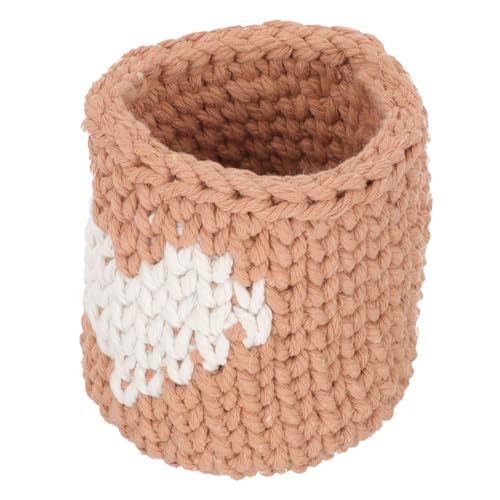 iplusmile Handgefertigter Gestrickter Baumwollbecherhalter mit Muster Schützende Hülle für Gläser Praktischer und Langlebiger Überzug für Einsatz zu Hause Hellbraun iplusmile Handgefertigter Gestrickter Baumwollbecherhalter mit Muster Schützende Hülle für Gläser Praktischer und Langlebiger Überzug für Einsatz zu Hause Hellbraun von iplusmile