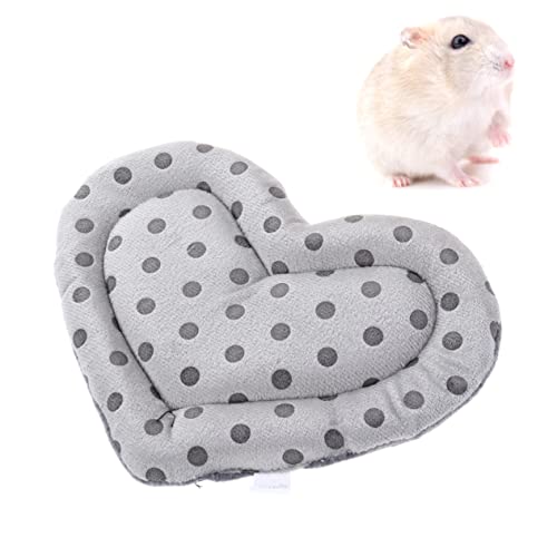 iplusmile Haustier Warmes Hamsternest Mäuse Warme Matte Betten Für Meerschweinchen Hamsterkissen Kleines Tierbett Meerschweinchenhaus Haustierbett Winter Hamsterkäfig von iplusmile